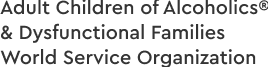 logo-text-only Adult Children of Alcoholics & Dysfunctional Families World Service Organization